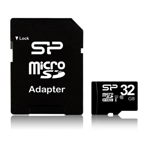 Karta pamięci Silicon Power microSDHC 32GB Class 10 + ADAPTER microSD-SD (SP032GBSTH010V10SP)-1217124