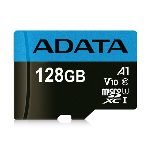 Karta pamięci z adapterem ADATA Premier AUSDX128GUICL10A1-RA1 (128GB; Class 10; + adapter)-856337