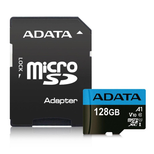 Karta pamięci z adapterem ADATA Premier AUSDX128GUICL10A1-RA1 (128GB; Class 10; + adapter)-1217154
