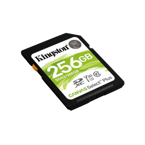 Karta pamięci Kingston Canvas Select Plus SDS2/256GB (256GB; Class U3, V30; Karta pamięci)-1217214