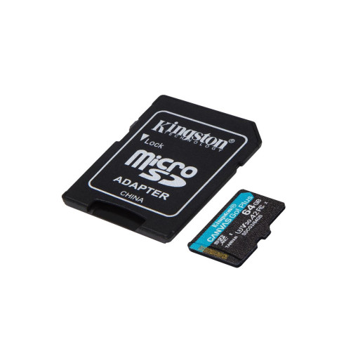 KINGSTON microSDXC Canvas Go Plus 64GB + adapter-1217444