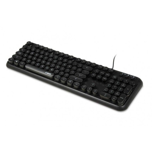 Klawiatura IBOX PULSAR IKS620 (USB 2.0; (US); kolor czarny)-1218656