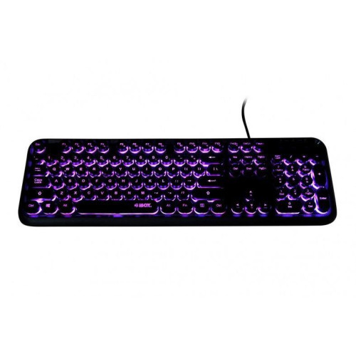 Klawiatura IBOX PULSAR IKS620 (USB 2.0; (US); kolor czarny)-1218658