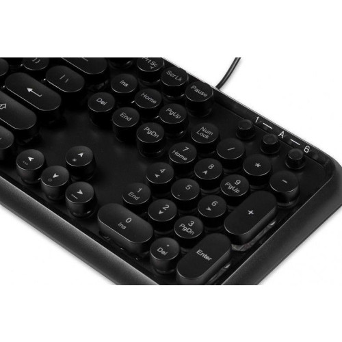 Klawiatura IBOX PULSAR IKS620 (USB 2.0; (US); kolor czarny)-1218669