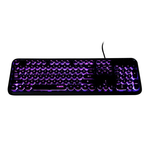Klawiatura IBOX PULSAR IKS620 (USB 2.0; (US); kolor czarny)-1218673