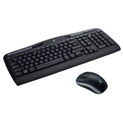 Zestaw bezprzewodowa klawiatura + mysz Logitech 920-003999 (membranowa; USB 2.0; kolor czarny; optyczna)-1031880