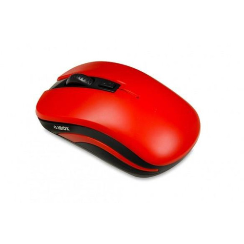 Mysz IBOX LORIINI IMOF008WR (optyczna; 1600 DPI; kolor czerwony)-1219673