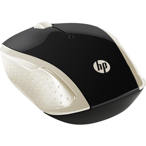 Mysz HP Wireless Mouse 200 Silk Gold bezprzewodowa czarno-złota 2HU83AA-1219680