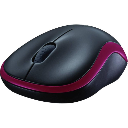 Mysz Logitech M185 910-002240 (optyczna; 1000 DPI; kolor czerwony)-1219700