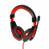 Słuchawki z mikrofonem IBOX SHPI1528MV (kolor czerwony)-1222014
