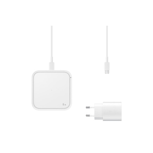 Samsung Flat Induction Pad, Quick Charge 15W (mains charger not included) White-12204639