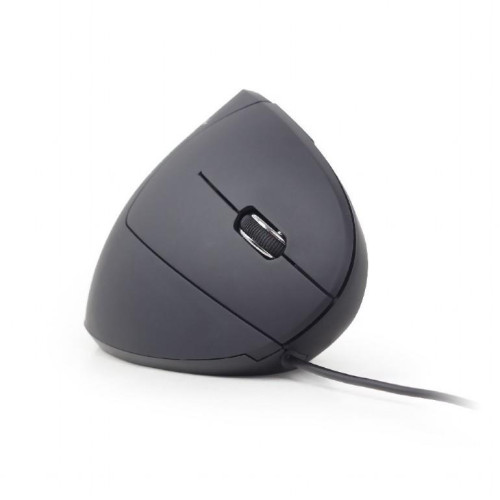Mysz GEMBIRD MUS-ERGO-01 (optyczna; 3200 DPI; kolor czarny)-1220607