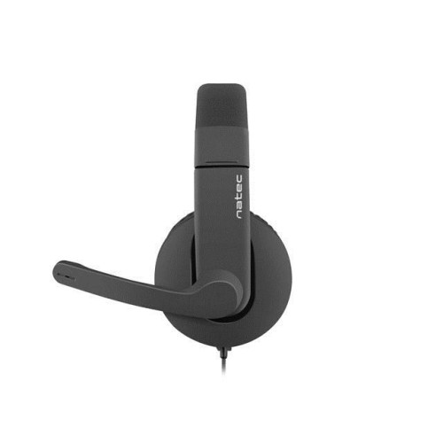 Słuchawki z mikrofonem NATEC Rhea NSL-1452 (kolor czarny)-1221394