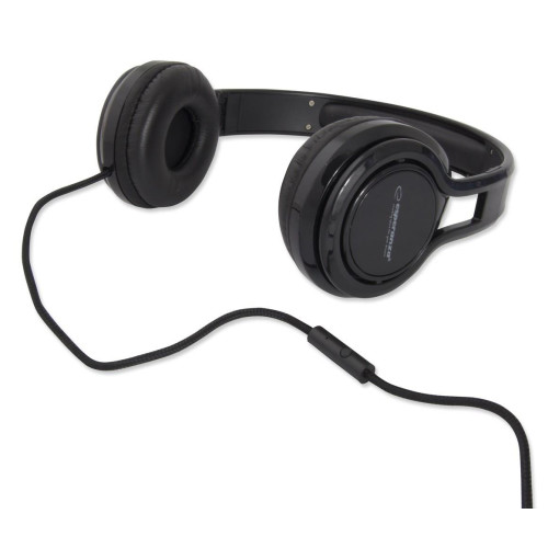 Słuchawki z mikrofonem Esperanza SERENADE EH211K (kolor czarny)-1221436