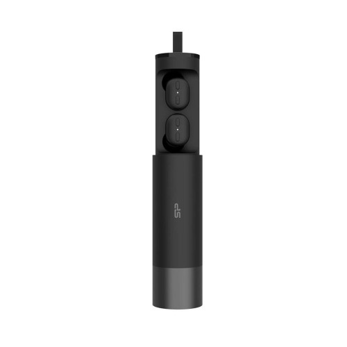 Słuchawki bezprzewodowe Silicon Power Blast Plug BP81 Bluetooth 5.0 IPX5 kolor czarny (SP5MWASYBP81BT0K)-1221870
