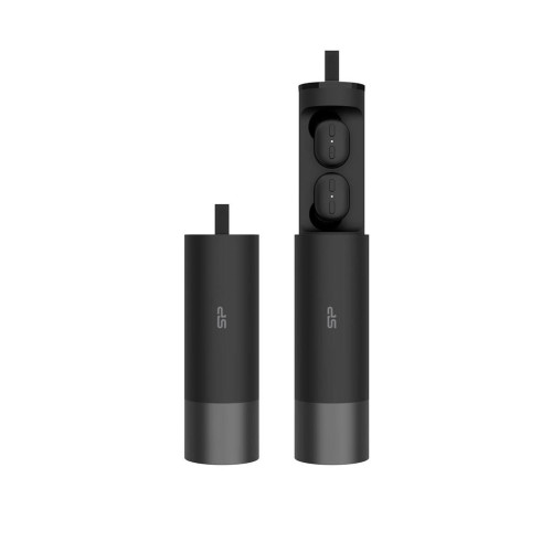 Słuchawki bezprzewodowe Silicon Power Blast Plug BP81 Bluetooth 5.0 IPX5 kolor czarny (SP5MWASYBP81BT0K)-1221871
