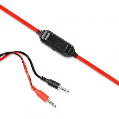 Słuchawki z mikrofonem IBOX SHPI1528MV (kolor czerwony)-1222018