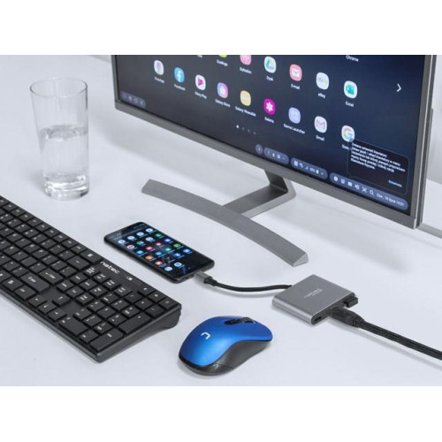 NATEC MULTI PORT FOWLER MINI (USB-C PD, USB 3.0, HDMI 4K) NMP-1607-1222118