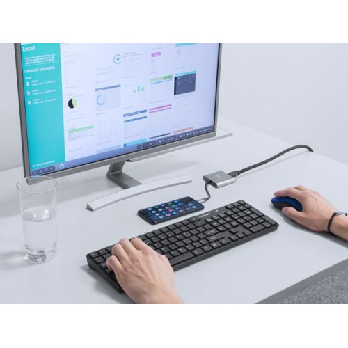 NATEC MULTI PORT FOWLER MINI (USB-C PD, USB 3.0, HDMI 4K) NMP-1607-1222121