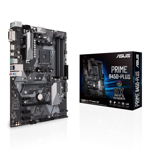 Płyta główna ASUS PRIME PRIME B450-PLUS (AM4; 4x DDR4 DIMM; ATX; CrossFireX)-1224662