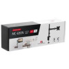 Uchwyt biurkowy do monitora Maclean MC-690 (biurkowy, Obrotowy, Uchylny; 13