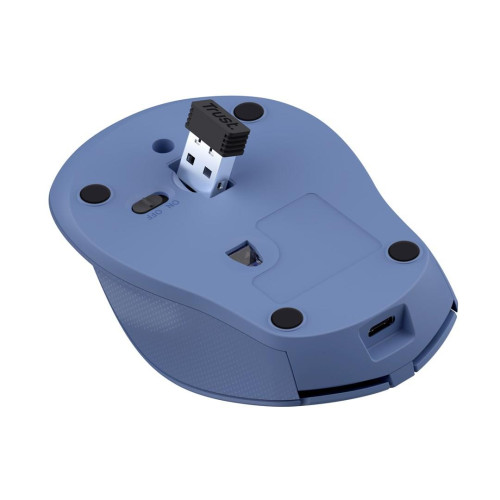 Mysz TRUST ZAYA Wireless Rechargeable Mouse BLUE (25039)-12307895
