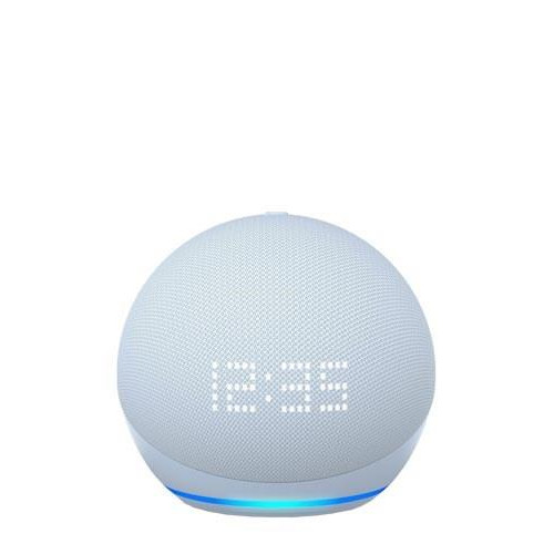 Amazon Echo Dot 5 z zegarem Cloud Blue-12323105