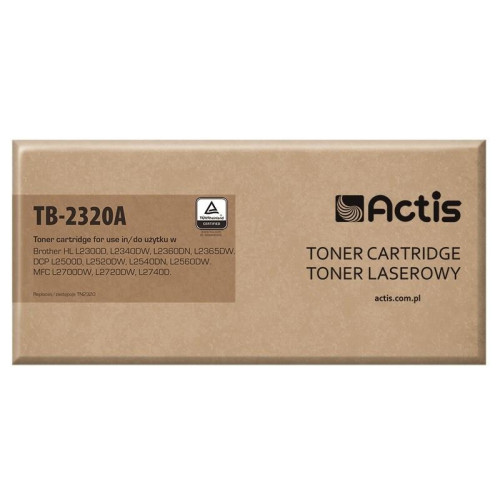 Actis TB-2320A Toner (zamiennik Brother TN-2320; Standard; 2600 stron; czarny)-1234310