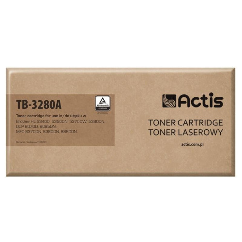 Actis TB-3280A Toner (zamiennik Brother TN-3280; Standard; 8000 stron; czarny)-1234335