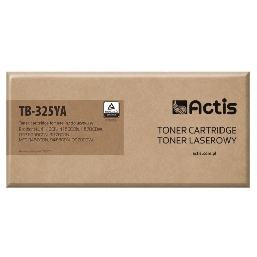 Actis TB-325YA Toner (zamiennik Brother TN-325Y; Standard; 3500 stron; żółty)-1234351