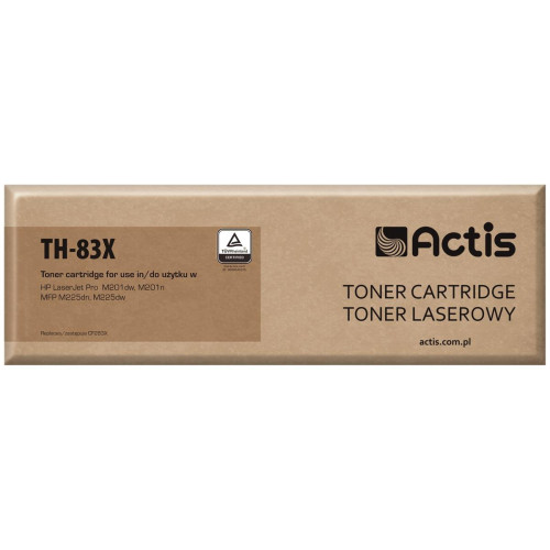 Actis TH-83X Toner (zamiennik HP 83X CF283X; CANON CRG-737; Standard; 2200 stron; czarny)-1234554