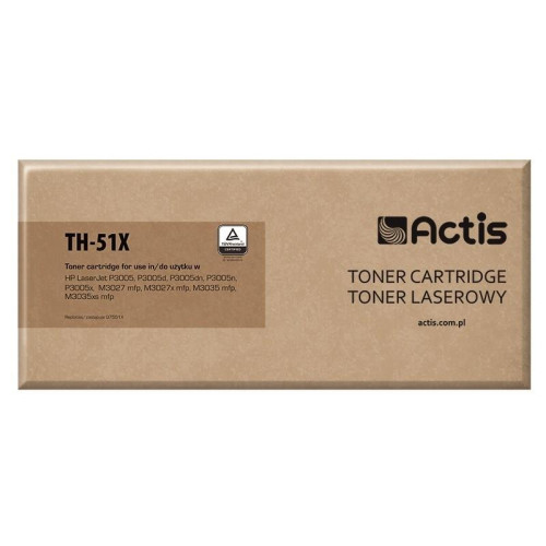 Actis TH-51X Toner (zamiennik HP 51X Q7551X; Standard; 13000 stron; czarny)-1234564