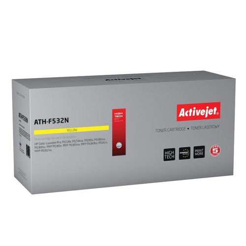 Activejet ATH-F532N Toner (zamiennik HP 205A CF532A; Supreme; 900 stron; żółty)-1234587