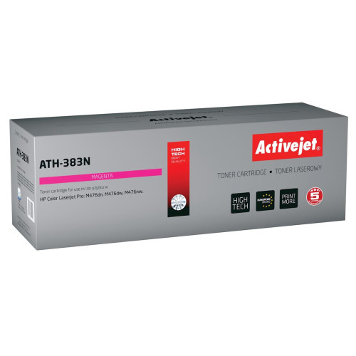 Activejet ATH-383N Toner (zamiennik HP 312A CF383A; Supreme; 2700 stron; czerwony)-1234635