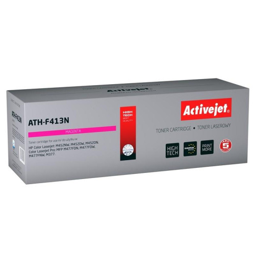 Activejet ATH-F413N Toner (zamiennik HP 410A CF413A; Supreme; 2300 stron; czerwony)-1234648