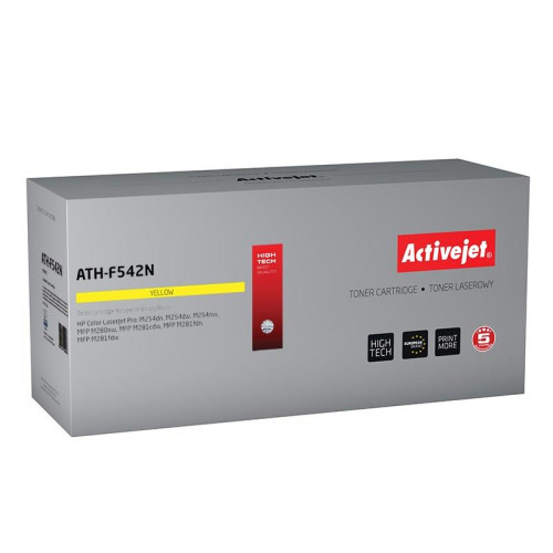 Activejet ATH-F542N Toner (zamiennik HP 203A CF542A; Supreme; 1300 stron; żółty)-1234676