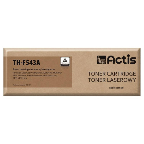 Actis TH-543A Toner (zamiennik HP 125A CB543A, Canon CRG-716M; Standard; 1500 stron; czerwony)-572988