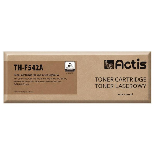 Actis TH-F542A Toner (zamiennik HP 203A CF542A; Standard; 1300 stron; żółty)-1234772