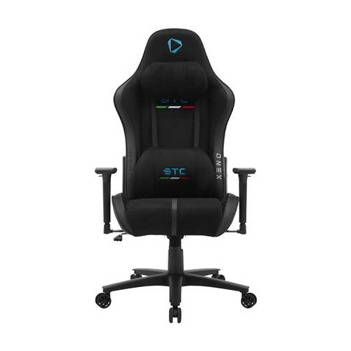 Fotel gamingowy ONEX STC Alcantara serii L - czarny | Onex-12348265