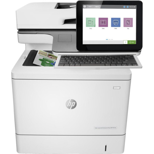 HP Color LaserJet Enterprise Flow Urządzenie wielofunkcyjne M578c, Drukowanie, kopiowanie, skanowanie, faksowanie, Druko