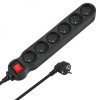 Listwa zasilająca 6g 3m MCE187 2300W czarna-703490