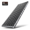 HMC-KB-US Klawiatura USB-C 5Gbps z wieloportowy hub 9in1, SD/microSD, 3x USB-A, HDMI 4K/60Hz, PD 100W, Audio, US layout, 60cm USB-C kabel