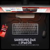 HMC-KB-US Klawiatura USB-C 5Gbps z wieloportowy hub 9in1, SD/microSD, 3x USB-A, HDMI 4K/60Hz, PD 100W, Audio, US layout,