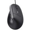 Mysz ergonomiczna przewodowa Bayo II czarna-12421063