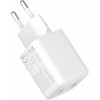 Ładowarka sieciowa USB C 2x18W 3A Power delivery 3.0 QC3.0 Biała-12421639
