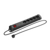 Listwa zasilająca 3.0m 5x230 cz SP1-05E-0300-BK-12422060