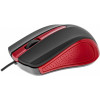 Mysz przewodowa USB 3 przyciski, gumowana powierzchnia-12422118