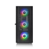 Obudowa - H570 Tempered Glass 3x12cm ARGB Czarna-12423546