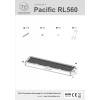 Chłodzenie wodne - Pacific RL560 radiator (560mm, 5x G 1/4