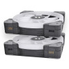 Wentylator - SWAFAN 14 RGB Magnetic - zamienne łopatki (reverse)- black-12423655